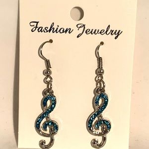 Treble Clef Earrings